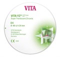 VITA YZ ST Color - супер транслюцентный диоксид циркония, окрашенный, цвет D4, 98,4х20 мм EDCYS7982051 - фото 401597