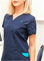 Туника женская WW110, синий, 50 WW110-BLU-50 - фото 402199
