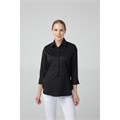 Рубашка женская, черный, 44 DRN405-BLK-44 - фото 403499