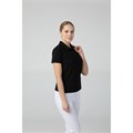 Поло женское, черный, 52 DRN110-BLK-52 - фото 403762