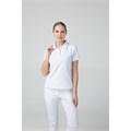 Поло женское DRN110, белый, 52 DRN110-WHT-52 - фото 403795