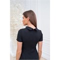 Платье Beauty со стойкой, черный, 46 DRN260-BLK-46 - фото 405450