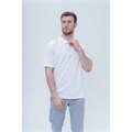 Поло мужское Osstem, белый, 56 TZ500-WHT-56 - фото 407767