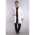 Халат медицинский мужской на пуговицах, белый, 60 DOCTOR-BIG-5-01-02-4-60 - фото 408846