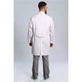 Халат медицинский мужской на пуговицах, белый, 60 DOCTOR-BIG-5-01-02-4-60 - фото 408847