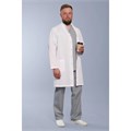 Халат мужской 550 Satory, белый, 54 DOCTOR-BIG-5-50-02-4-54 - фото 409019