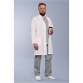 Халат мужской 550, длинный рукав, белый, 50 DOCTOR-BIG-5-50-01-4-50 - фото 409023