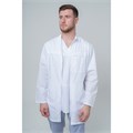 Халат медицинский мужской на молнии, белый, 52 DOCTOR-BIG-5-08-01-4-52 - фото 409053