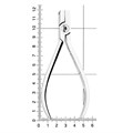 Щипцы ортодонтические для формирования уступов, торковые, H-134N* H-134N - фото 409948