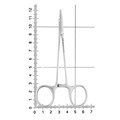 Иглодержатель хирургический гладкий Webster, 12,5см, 20-8A* 20-8A - фото 411355
