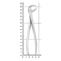 Щипцы для удаления зубов нижние, моляры, 11-86C* 11-86C - фото 413935