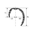 OssBuilder - титановая мембрана, BW 10, BL 11, LL 6, BD 5.5, LD 3.7, горизонтальный SB3H1011F - фото 418042