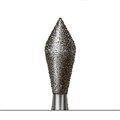Бор алмазный 899, палатинальный, турбинный наконечник, D=3.1 мм, L=7.0 мм, синий 899-314.031 - фото 418733