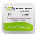 Ultratapers Hand - ручные файлы, 31 мм, размер S1, никель-титан, 6 шт 1819031001 - фото 420301