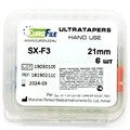 Ultratapers Hand - набор ручных файлов, 21 мм, размер SX-F3, никель-титан, 6 шт 1819021100 - фото 420303