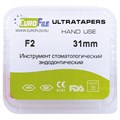Ultratapers Hand - ручные файлы, 31 мм, размер F2, никель-титан, 6 шт 1819031004 - фото 420313