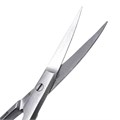 Ножницы Iris #18, Super-Cut, остроконечные, изогнутые слегка, 1 зубчатое лезвие, 11,5 см S18SC - фото 421441
