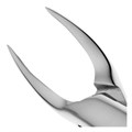 Щипцы для удаления зубов, верхние корни, S-образные, стандартные, без насечек 11-501* - фото 421804