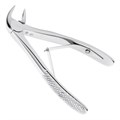 Щипцы для удаления зубов, детские, нижние корни, с упором, клювовидные, стандартные 11-7B* - фото 421975