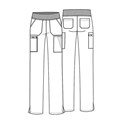 Брюки женские Dickies DK005, зеленый, S DK005-OLV-S - фото 424340