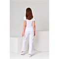 Брюки женские со стрелками, белый, 48 MA764-WHT-48 - фото 424406
