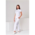 Брюки женские со стрелками, белый, 44 MA764-WHT-44 - фото 424627