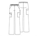 Брюки женские Dickies 86106, серый, M 86106-GRY-M - фото 424686