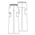 Брюки женские Dickies 86106, серый, S 86106-GRY-S - фото 424757