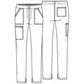 Брюки женские Dickies DK212, синий, XL DK212-NAV-XL - фото 424822