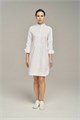 Платье-рубашка, белый, 40 DRN235-WHT-40 - фото 427591