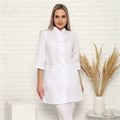 Халат женский 200ТСА, белый, 54 СТБ200-WHT-54 - фото 427633