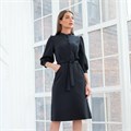 Платье Beauty на пуговицах, черный, 44 DRN265-BLK-44 - фото 427738