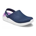 Сабо CROCS LiteRide Clog, темно-синие с сиреневым задником, 37-38 204592-4SP-M5W7 - фото 428795