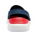 Сабо CROCS LiteRide Clog, темно-синие с красным задником, 45-46 204592-4CC-M11 - фото 428812