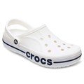 Сабо CROCS Bayaband Clog, белые с синей полосой, 45-46 205089-126-M13 - фото 428924