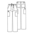 Брюки мужские Dickies DK015, белый, L DK015-WHT-L - фото 429268