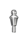 Абатмент шаровидный 3.5/4.0, высота 1 мм (Ball Abutment 3.5/4.0, H - 1 mm), арт: 24905 24905 - фото 433237