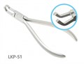 LKP-51 Щипцы для снятия брекетов изогнутые, 45° LKP-51 - фото 440989