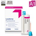 Luxatemp Fluorescence A1 (1 картридж 50мл (76г)+15 насадок) самополимеризующийся композит 110585, DMG 0001911170 - фото 447249