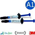 Filtek Ultimate Flowable, оттенок A1, жидкотекучий реставрационный материал (2 шприца по 2гр), 3930A1, 3M 0001910666 - фото 453927