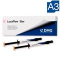 LuxaFlow Star цвет А3, (2 шприца х 1.5гр.), светоотверждаемый текучий композит 214003, DMG 00000213106 - фото 454100