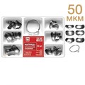 ТОР-1.298 Матрицы секционные металлические 5-и форм 50 шт.+кольцо 50мкм 00000002271 - фото 455363
