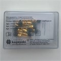 Щетки карбидные «Kagayaki Sharp» ассорти, 10 шт. (4 чашки, 3 кон., 3 кисточки) 1231912392 - фото 456600