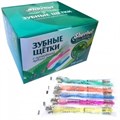 Щетки зубные одноразовые SHERBET 100шт. с нанесенной зубной пастой, «Мятный мусс» с ксилитолом 1231911685 - фото 456993