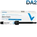 ДентЛайт цв.DА2 (4,5 г)-световой микрогибридный пломбировочный материал, ВладМиВа 1231914191 - фото 458857