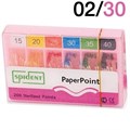 Штифты бумажные SPIDENT размер № 30, конусность 02, 200шт. 1231913619 - фото 459465