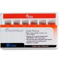 Reciproc guttapercha points, длина (length) 28 мм, R25 размер (size), 60 шт. 0001913506 - фото 459630