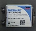 Обтураторы Thermafil №90 (25мм) 6 шт, эндодонтические гуттаперчевые, Maillefer 0001910904 - фото 459800