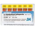 Штифты гуттаперчевые конусные 04 №20 (60шт),VDW 1231913581 - фото 460015