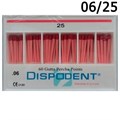 Штифты гуттаперчевые конусные 06 №25 (60шт), Dispodent 0001916500 - фото 460042